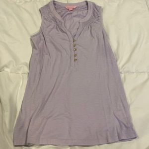 Purple Lily top in XXS